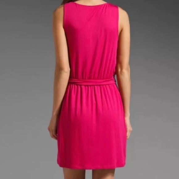 Theory Jaysa K Sulla Drape Jersey Stretch Sleeveless Dress Sz M - Picture 2 of 10